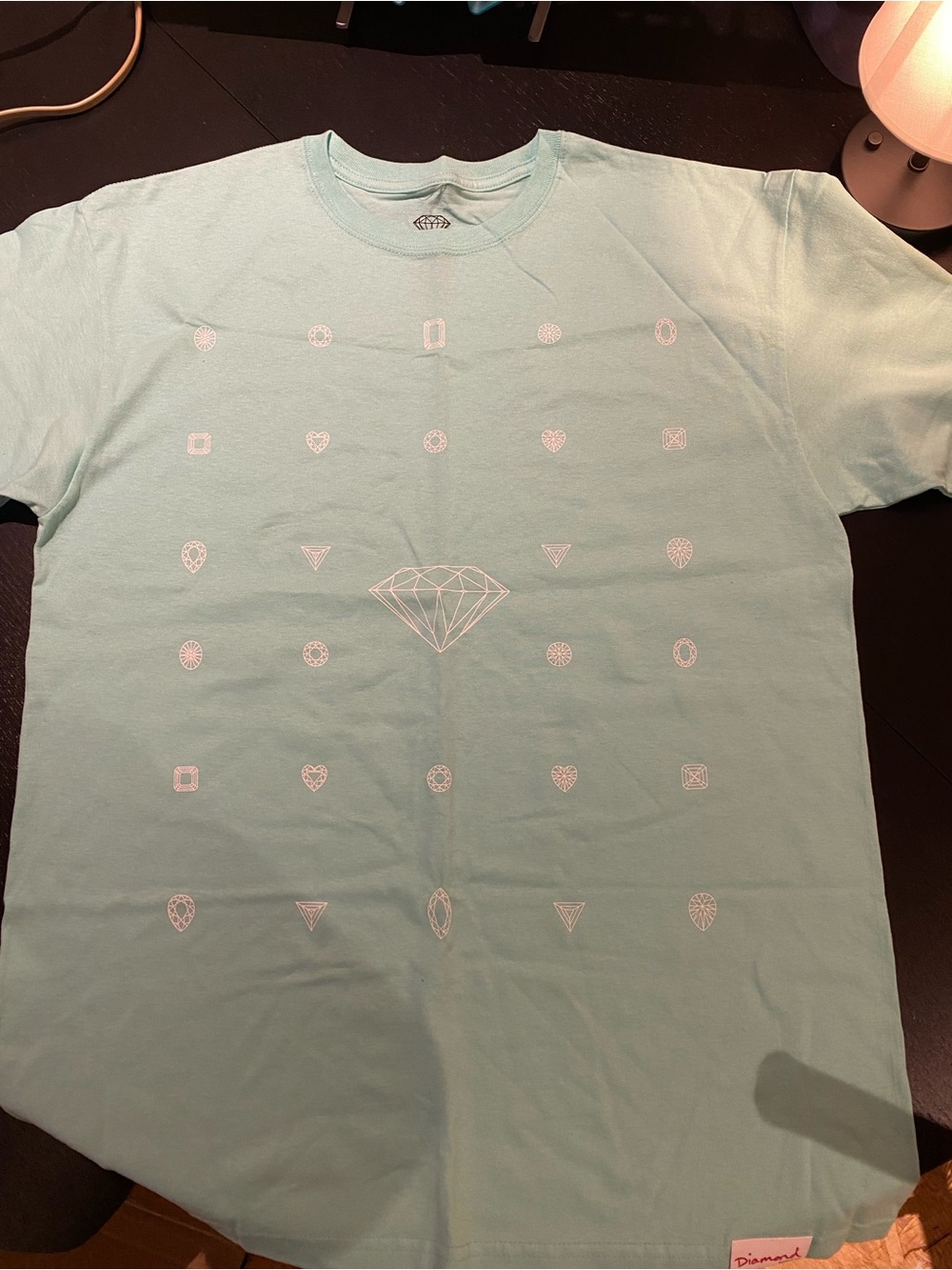 Diamond Supply Co. Aqua Graphic Diamond Tee